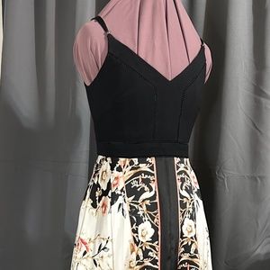 White House Black Market Scarf Print Dress